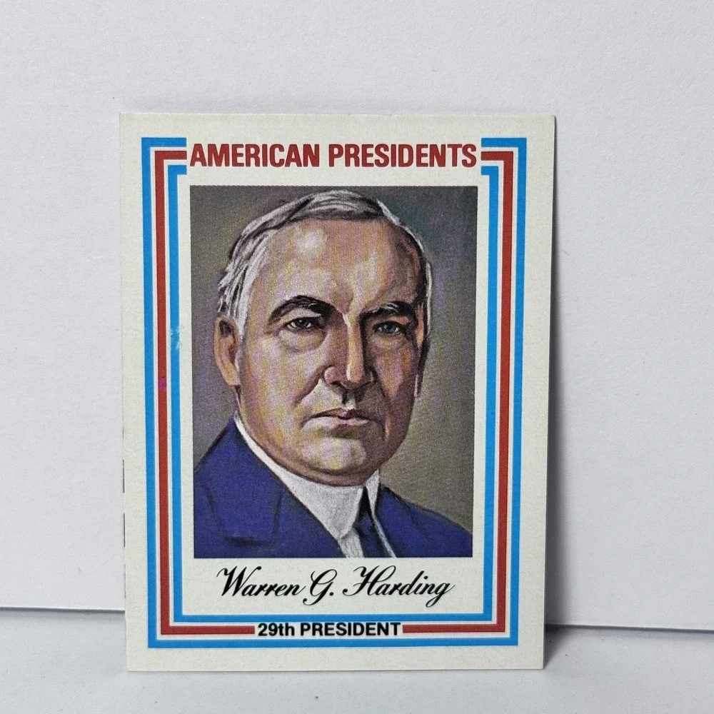 Lot Of 6 Vintage American President Collector‎ Cards Visual Panographic Inc